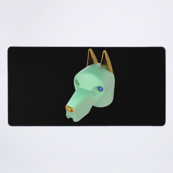 Item preview, Mint Green Dog Green and Blue Eyes designed and sold by Dog-Planet.