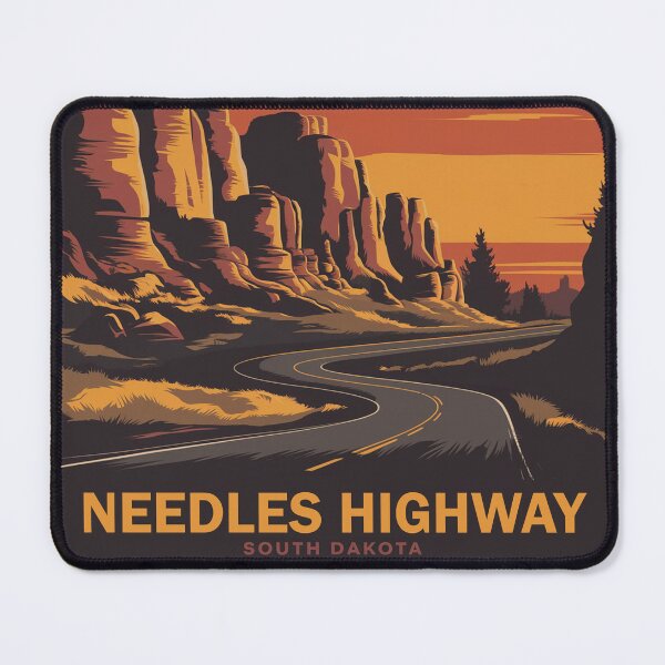 Item preview, Needles Highway South Dakota Red Sky designed and sold by Esskay Designs.