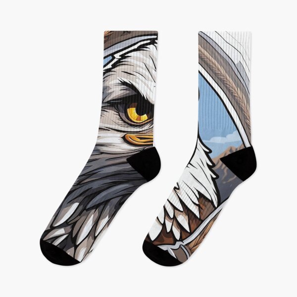 Item preview, Eagle head circle and feathers designed and sold by Salimgor Hangaround Music.