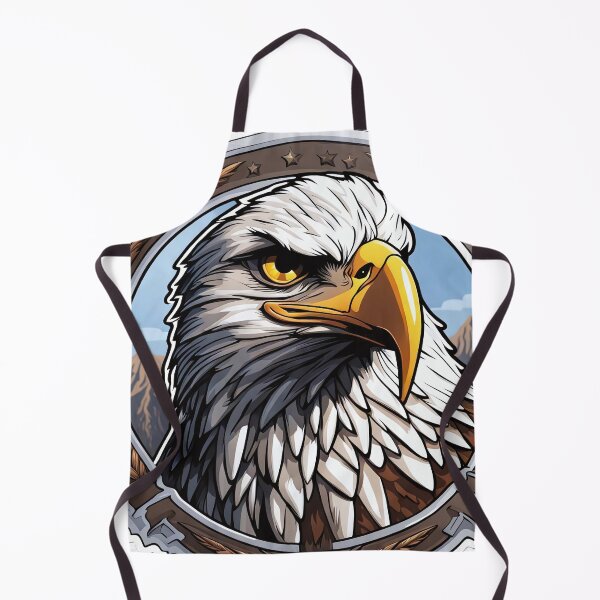 Item preview, Eagle head circle and feathers designed and sold by Salimgor Hangaround Music.