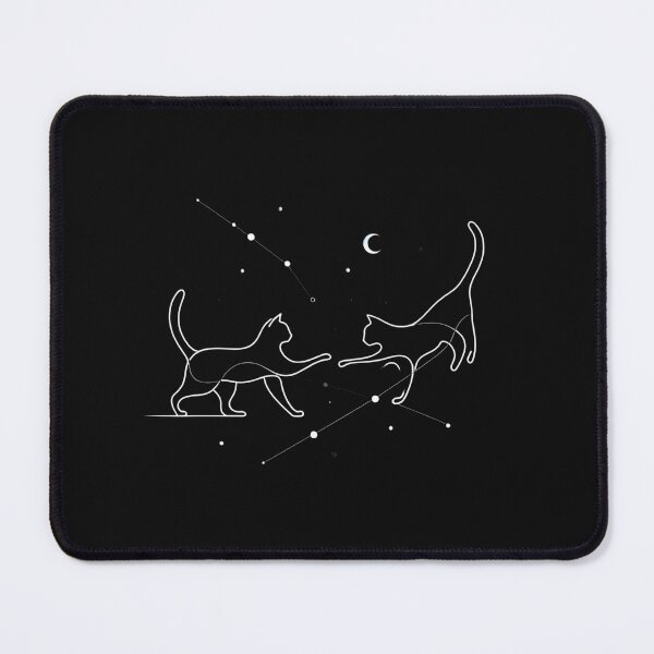 Item preview, Whimsical Felines: Minimalist Art with Silver Accents designed and sold by AI-Only Creations.