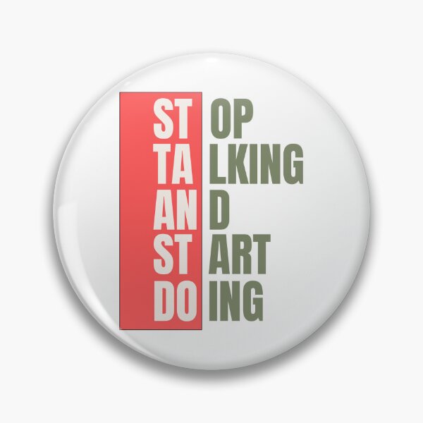 Item preview, Unisex DS Apparel - 'Stop talking and start doing' Custom modern Design designed and sold by Designer-Haven.