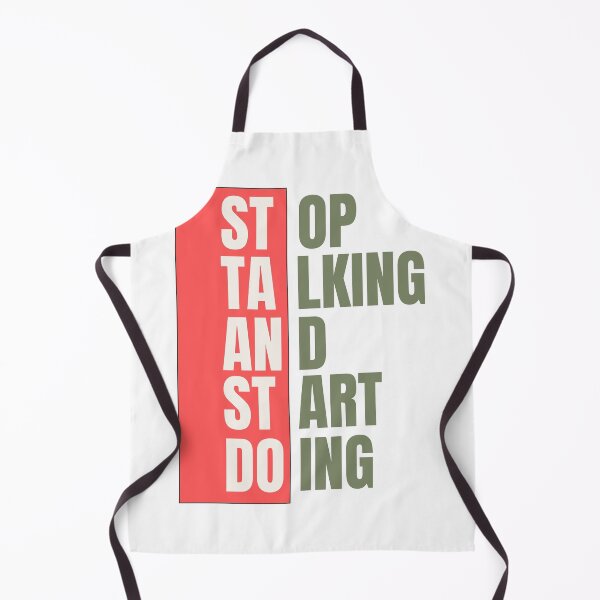 Item preview, Unisex DS Apparel - 'Stop talking and start doing' Custom modern Design designed and sold by Designer-Haven.