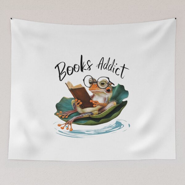 Item preview, Read Book Frog: A Splash of Color and Fun designed and sold by Colorful-Garden.