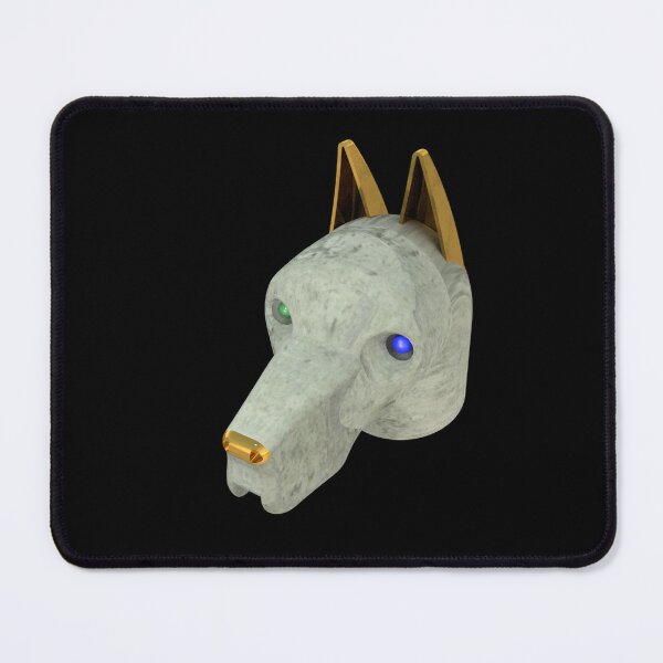 Item preview, Grey Stone Dog Green and Blue Eyes designed and sold by Dog-Planet.