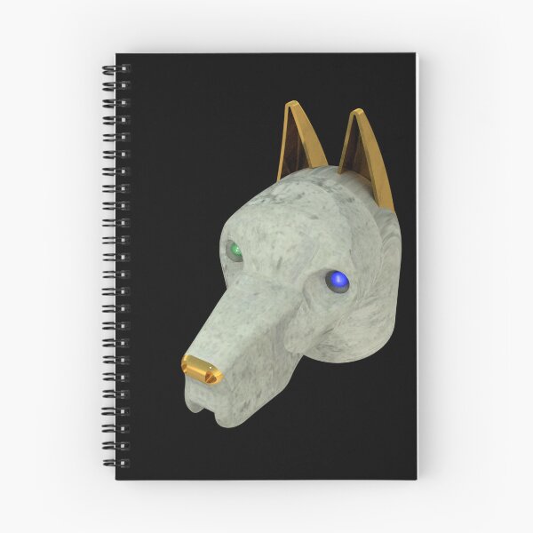 Item preview, Grey Stone Dog Green and Blue Eyes designed and sold by Dog-Planet.