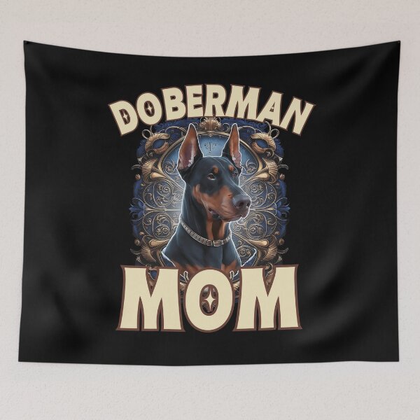 Item preview, DOBERMAN MOM cool dog parent design designed and sold by Jt41.