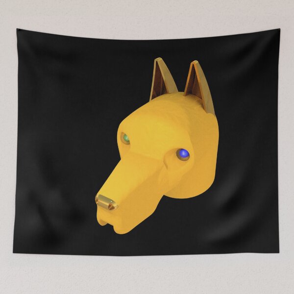 Item preview, Yellow Dog Green and Blue Eyes designed and sold by Dog-Planet.