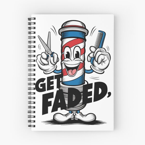 Item preview, Get faded barber designed and sold by Migdaliala.