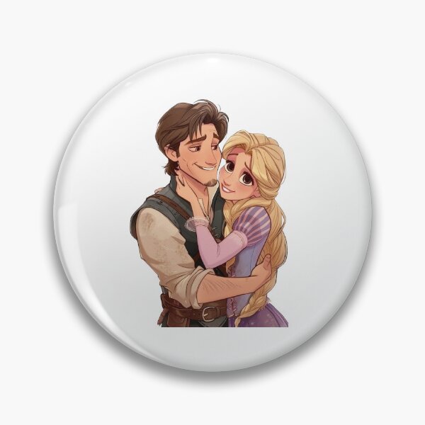 Item preview, Tangled and Flynn in love designed and sold by lilfishprod.