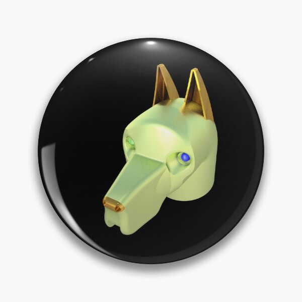 Item preview, Lime Green Dog Green and Blue Eyes designed and sold by Dog-Planet.