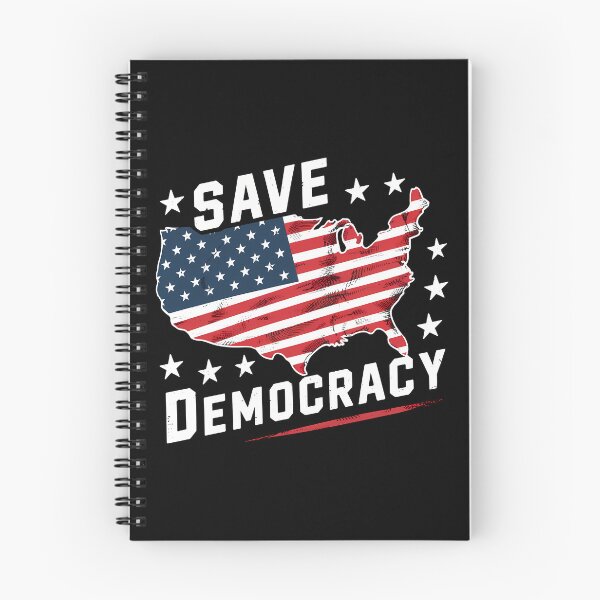 Item preview, Save Democracy - Patriotic American Flag Design Advocating for Democratic Values and Civic Duty designed and sold by FEBRICAST.