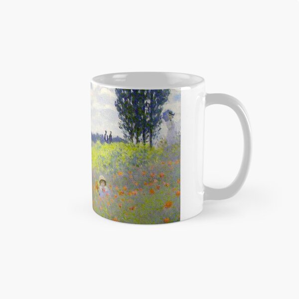 Item preview, Walk in the Meadows at Argenteuil Poppy Field Claude Monet painting designed and sold by ArtUnova.