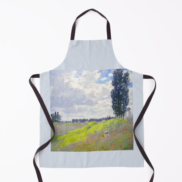 Item preview, Walk in the Meadows at Argenteuil Poppy Field Claude Monet painting designed and sold by ArtUnova.