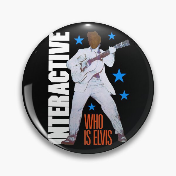 Artikelvorschau, Interactive - Who Is Elvis entworfen und verkauft von justanotherw.