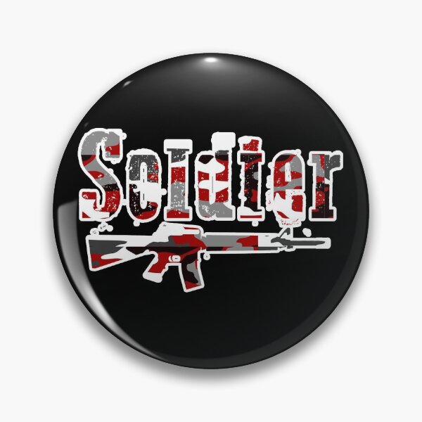 Item preview, Soldier Red Camo  designed and sold by BaneArtShop.
