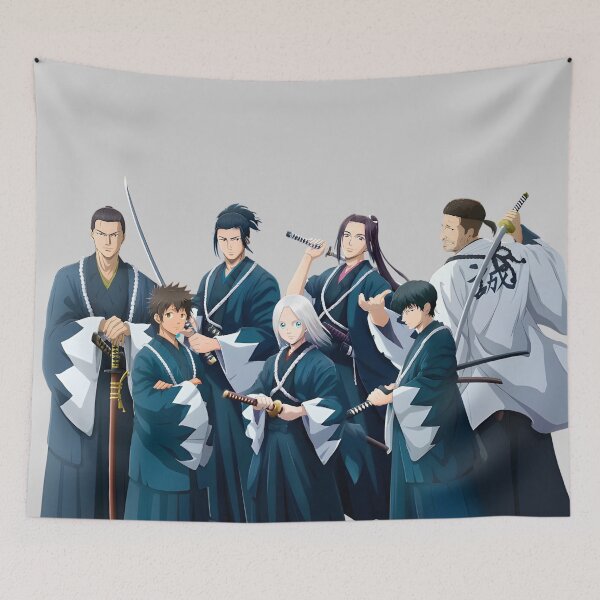 Item preview, The Blue Wolves of Mibu - All in One  designed and sold by ForevFantasy.