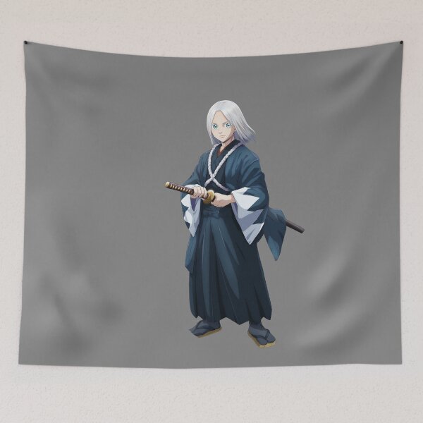 Item preview, The Blue Wolves of Mibu - Nio Chirinu designed and sold by ForevFantasy.