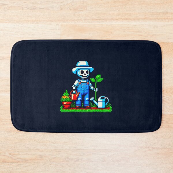 Item preview, Gardener Skeleton: Overalls and Watering Can Fun designed and sold by Ronny-Owiso.