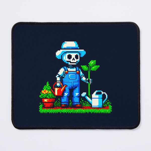 Item preview, Gardener Skeleton: Overalls and Watering Can Fun designed and sold by Ronny-Owiso.