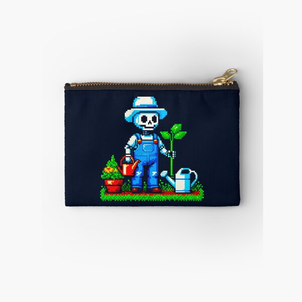 Item preview, Gardener Skeleton: Overalls and Watering Can Fun designed and sold by Ronny-Owiso.