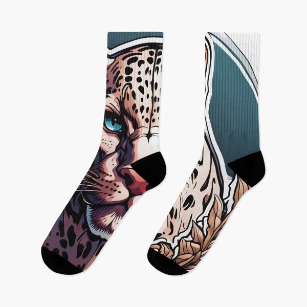 Item preview, Leopard with flowers and ornaments designed and sold by Salimgor Hangaround Music.