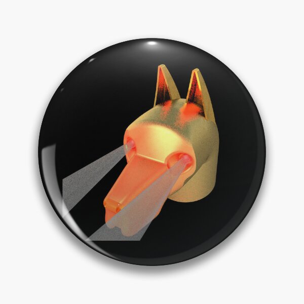 Item preview, Brass Dog Flashlight Eyes designed and sold by Dog-Planet.