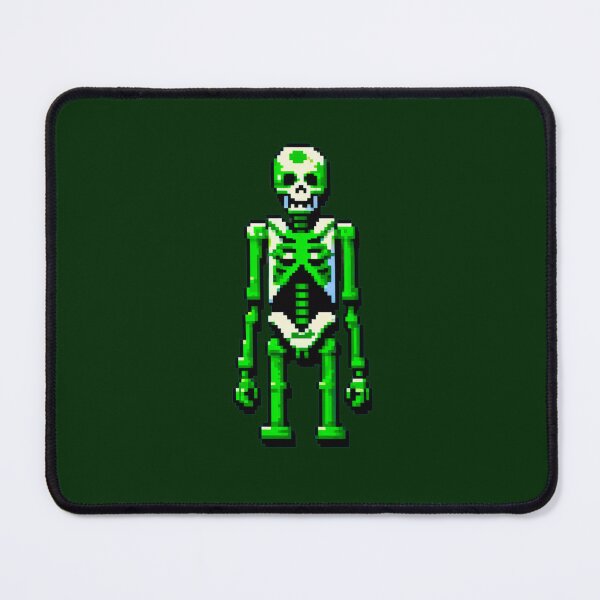Item preview, Zombie Skeleton: Creepy and Pixelated Horror designed and sold by Ronny-Owiso.