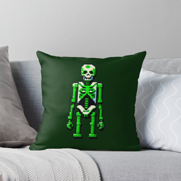 Item preview, Zombie Skeleton: Creepy and Pixelated Horror designed and sold by Ronny-Owiso.
