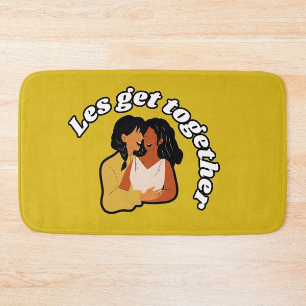 Item preview, Lesbian Support - Les get together!, LGBT Support designed and sold by SuchWowDesign.