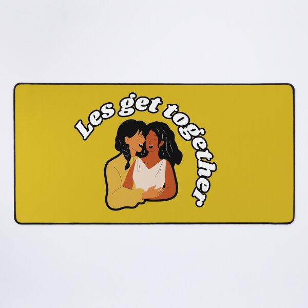 Item preview, Lesbian Support - Les get together!, LGBT Support designed and sold by SuchWowDesign.