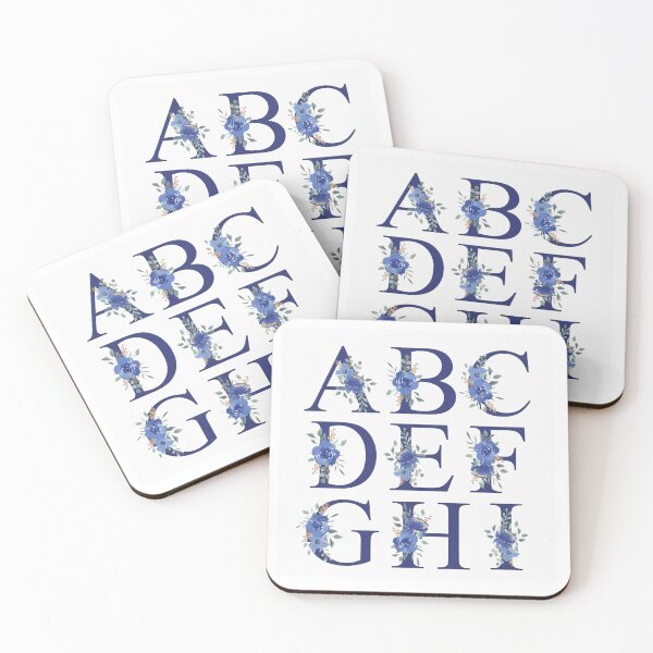 Item preview, alphabet & numbers with flowers stikcers designed and sold by Alfonsoshop ⭐⭐⭐⭐⭐ ⭐.