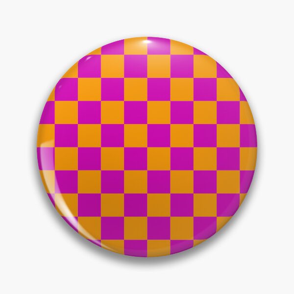 Item preview, Orange Purple Checker Pattern Design designed and sold by PatternTitan.