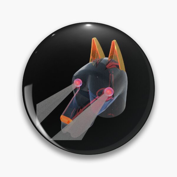 Item preview, Grey Glass Dog Flashlight Eyes designed and sold by Dog-Planet.