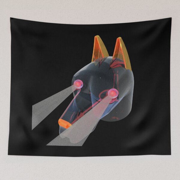 Item preview, Grey Glass Dog Flashlight Eyes designed and sold by Dog-Planet.