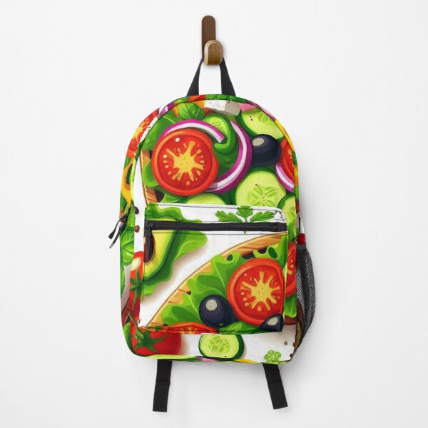 Item preview, An illustration of a salad with a variety of colorful vegetables. designed and sold by Nataliya Kretsu.