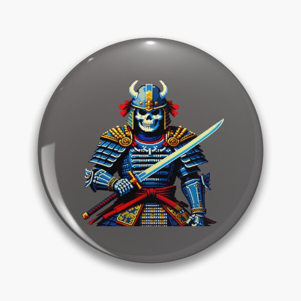 Item preview, Samurai Skeleton: Honor and Pixelated Valor designed and sold by Ronny-Owiso.
