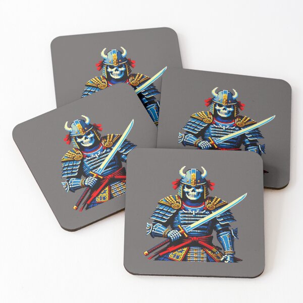 Item preview, Samurai Skeleton: Honor and Pixelated Valor designed and sold by Ronny-Owiso.