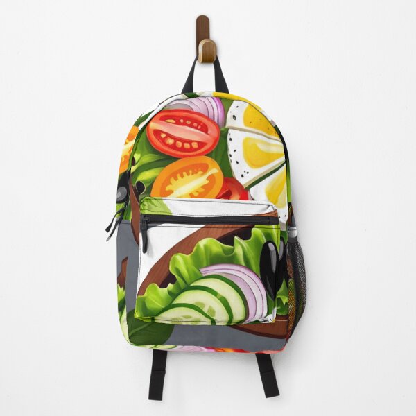 Item preview, An illustration of a salad with a variety of colorful vegetables.  designed and sold by Nataliya Kretsu.