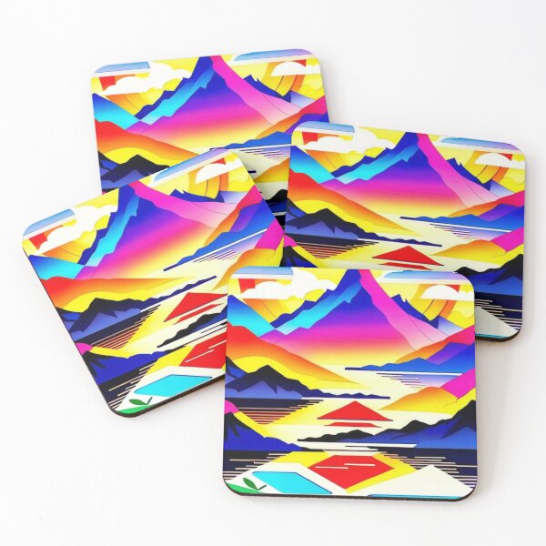 Item preview, Mountainous sunrise designed and sold by tatty58.