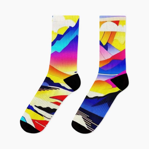 Item preview, Mountainous sunrise designed and sold by tatty58.