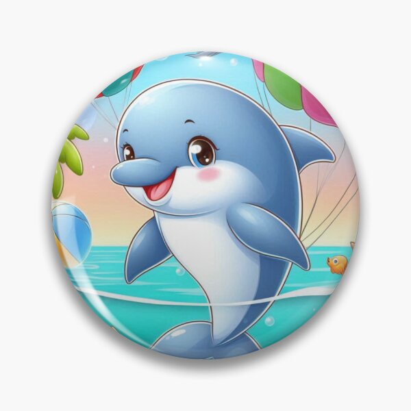 Item preview, playful dolphin  designed and sold by Arko-iris.