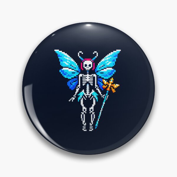 Item preview, Fairy Skeleton: Enchanted Pixel Art designed and sold by Ronny-Owiso.