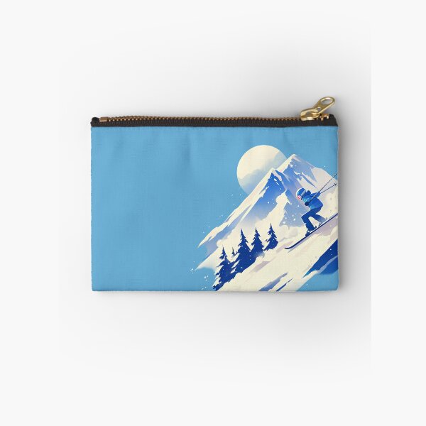 Item preview, Cute Skier on Snowy Mountain designed and sold by Windy-market.