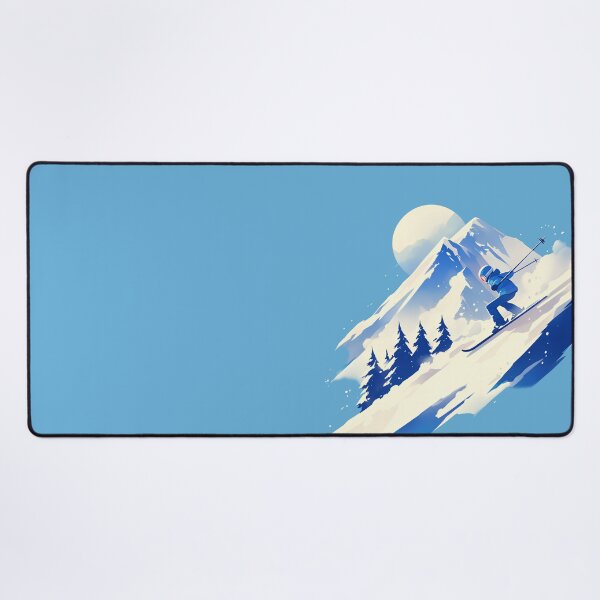 Item preview, Cute Skier on Snowy Mountain designed and sold by Windy-market.