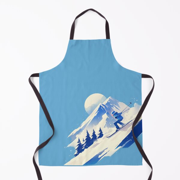 Item preview, Cute Skier on Snowy Mountain designed and sold by Windy-market.