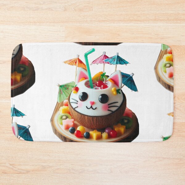 Item preview, Colorful Cat Face Latte designed and sold by Sadia  Jannat.