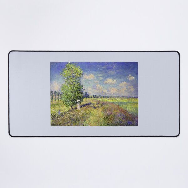 Item preview, The Summer Poppy Field Claude Monet painting designed and sold by ArtUnova.