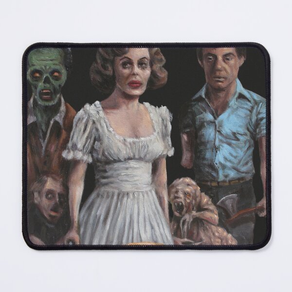 Item preview, Farmers Market: You will eat it and you will like it | Vintage Horror Movie Poster Art | Original Hand Painted Zombie Family | Monster Art designed and sold by Tyler Tilley.