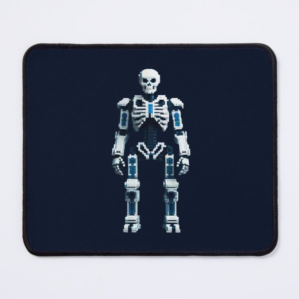 Item preview, Robot Skeleton: Cybernetic Fusion Pixel Art designed and sold by Ronny-Owiso.